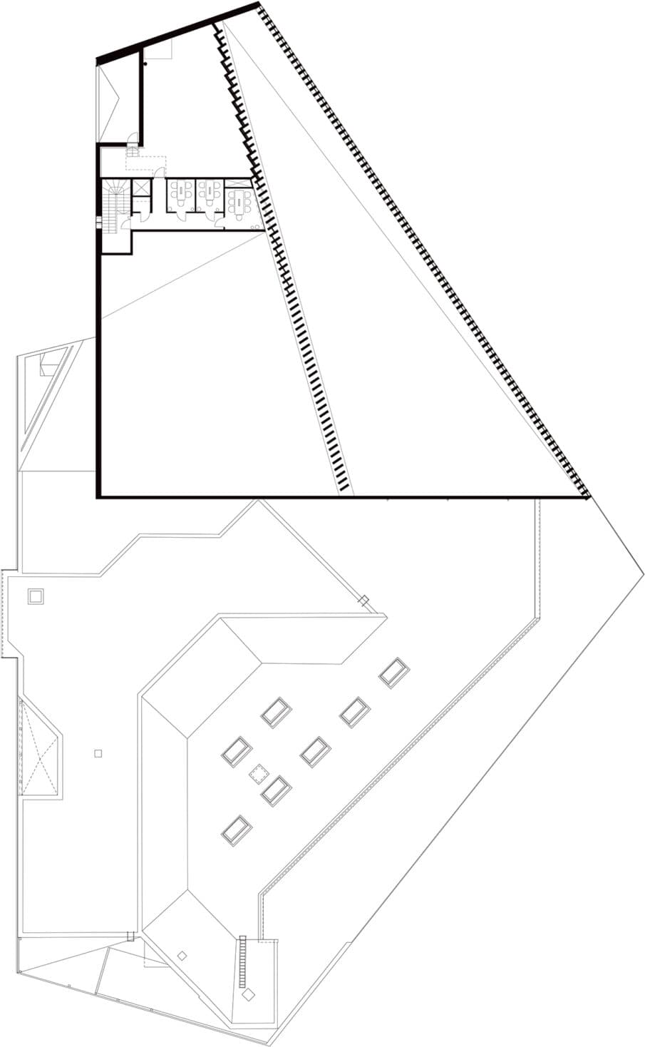 3층 평면도 ©JKMM Architects